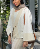 کت زنانه لینن مانا